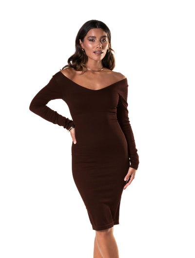 Classic Black Waist Dress